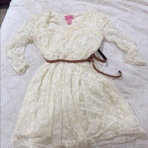 She's Cool Cream Formal Dress